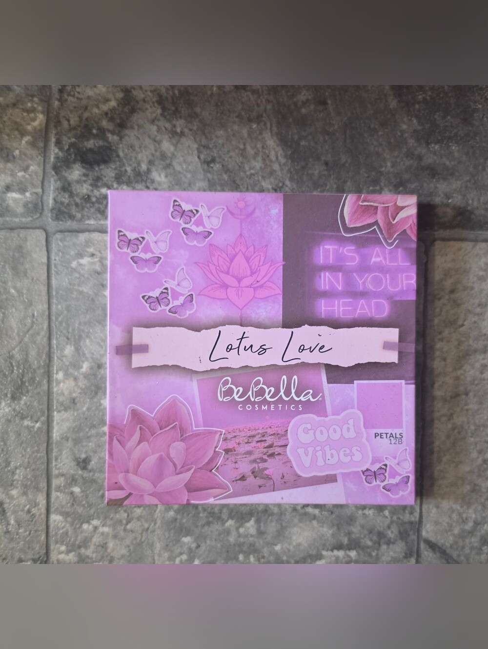 BeBella Cosmetics Lotus Love Eyeshadow Palette - Pink/Purple Shades